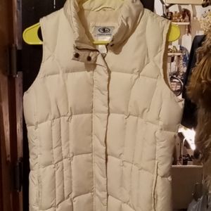 Goose down vest